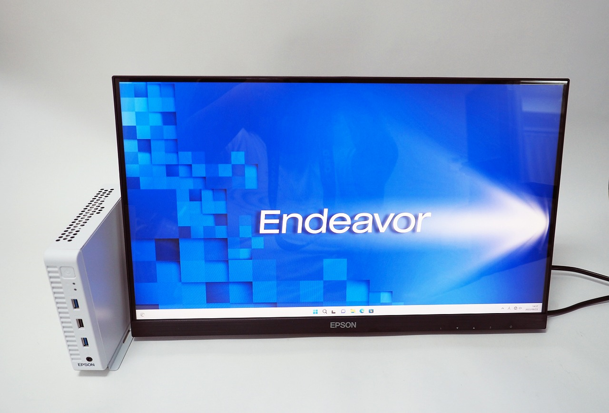 エプソンダイレクトから、環境に配慮したPC「Endeavor ST55E」が登場