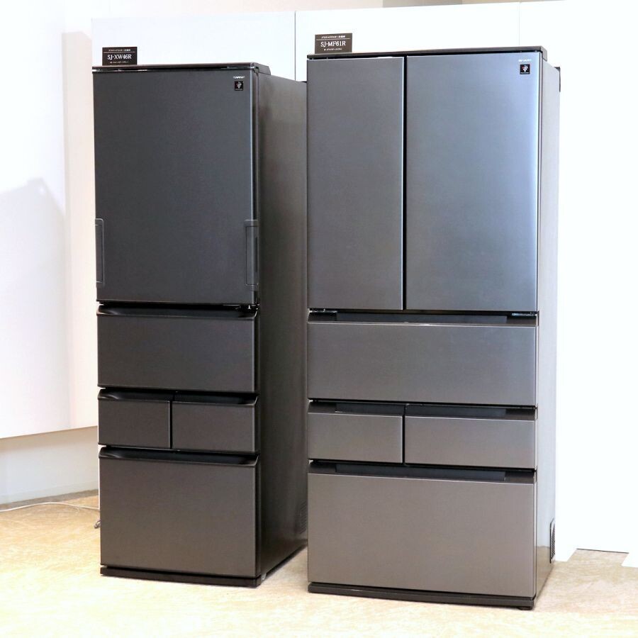 シャープの新型プラズマクラスター冷蔵庫「FiT63」、生成AI対応と薄型