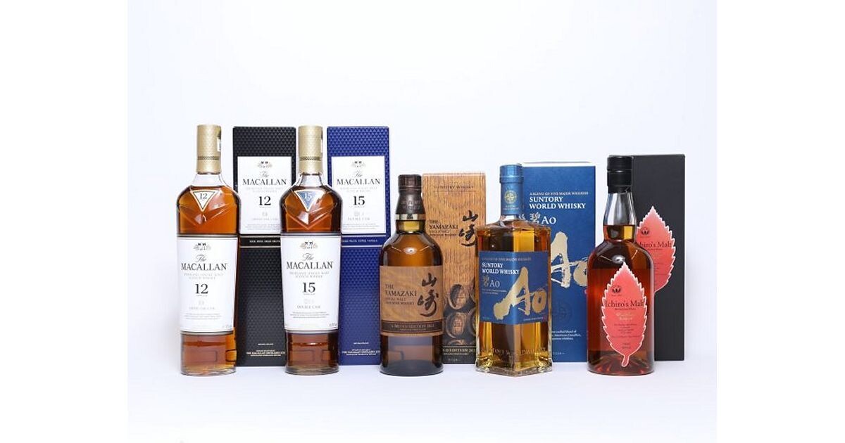 銀座三越にて「ウイスキー5本飲み比べセット」Web抽選販売会 | マイ