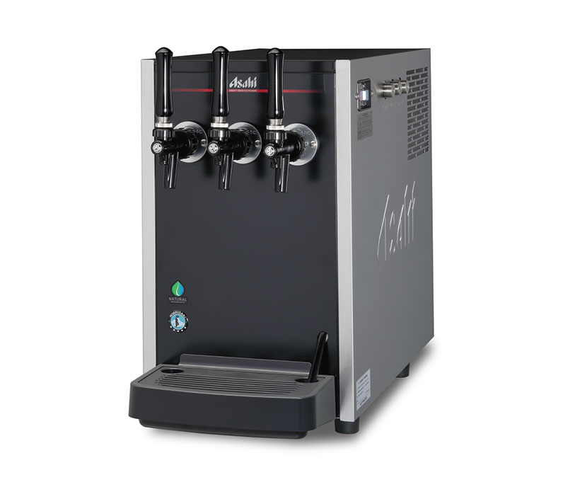 アサヒビール・ホシザキ共同開発 初の自然冷媒採用のビール