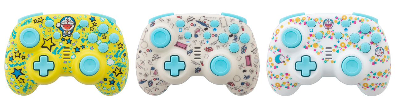 ドラえもん』デザインのNintendo Switch用コントローラが8月3日発売決定