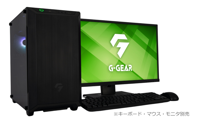 TSUKUMO】G-GEAR、NVIDIA GeForce RTX4070 を搭載した、ミニタワー型