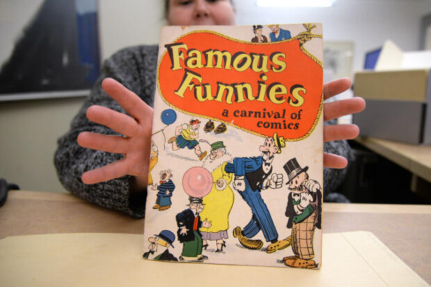 Rare copy of precursor to the first American comic book added to