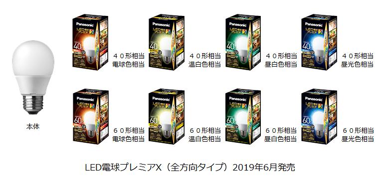 LED電球「プレミアX（エックス）」を発売 | 個人向け商品 | 製品