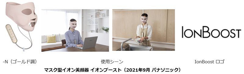 マスク型イオン美顔器 イオンブースト EH-SM50を発売 | 個人向け商品
