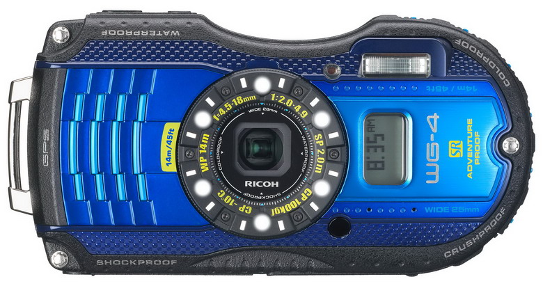 RICOH WG-4 and RICOH WG-4 GPSTop-of-the-line waterproof digital