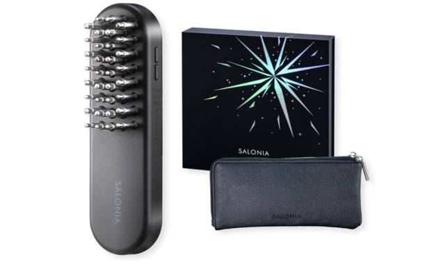 頭皮もフェイスラインもこれ1本！EMS搭載リフトブラシ【サロニア】電気