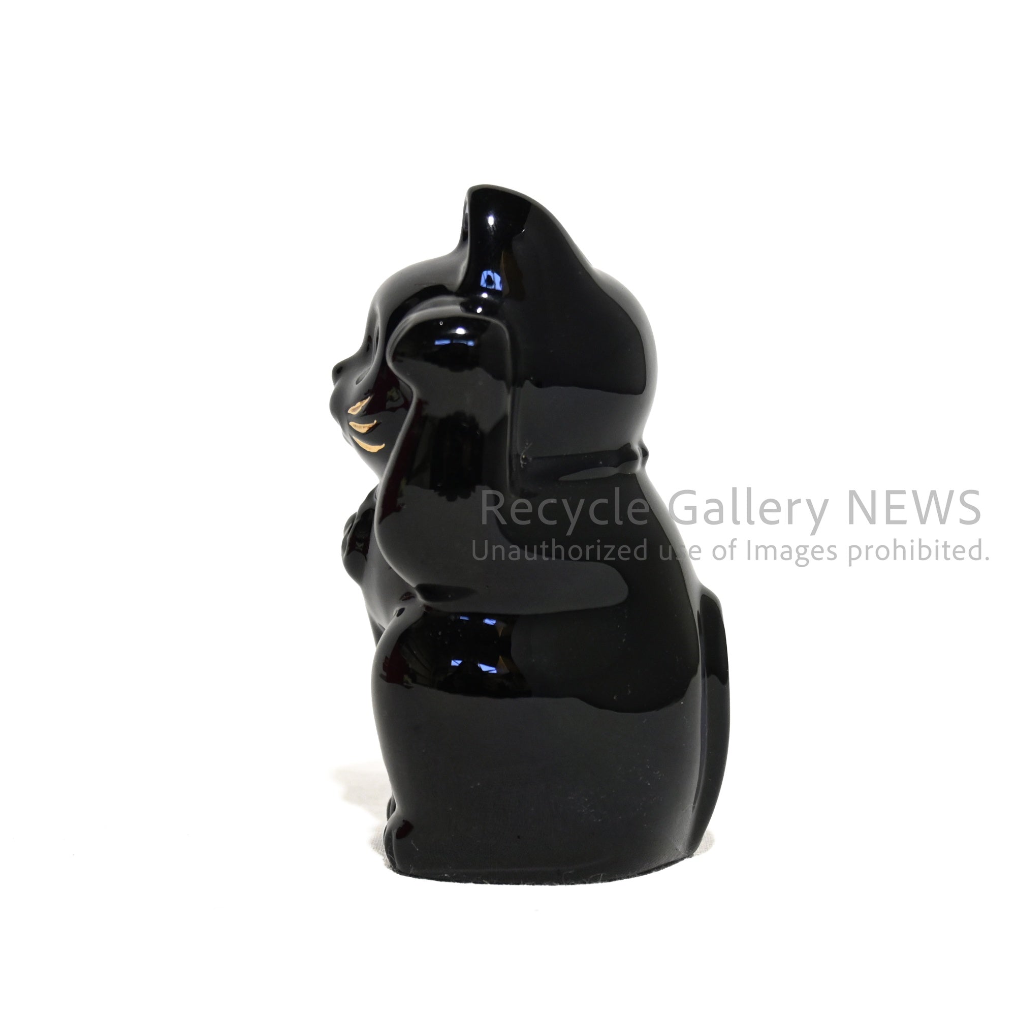 Baccarat Maneki-Neko Lucky Cat Fortune Cat Midnight blue（Blue