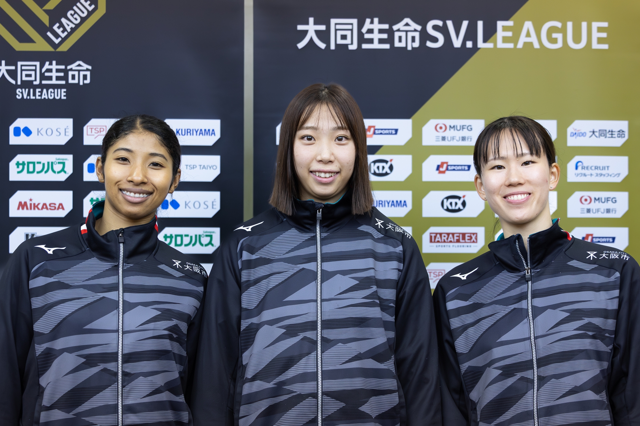 バレー】大阪マーヴェラス・林琴奈、成瀬ももか、宮部愛芽世「チームの