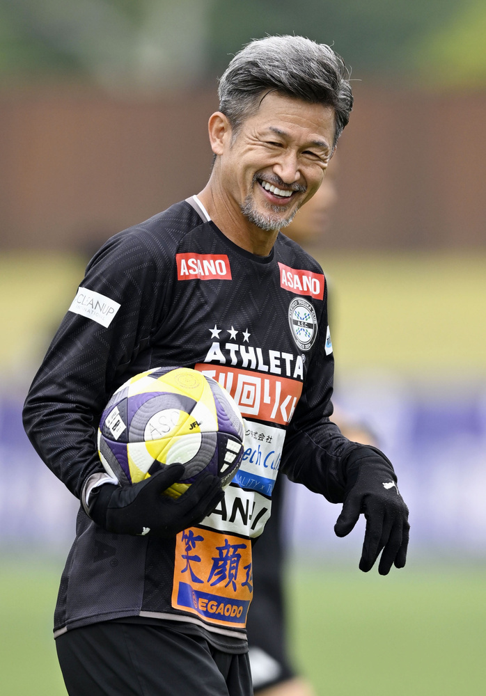 カズ、J3福島加入へ 来年2月に59歳、元代表FW（共同通信） - Yahoo