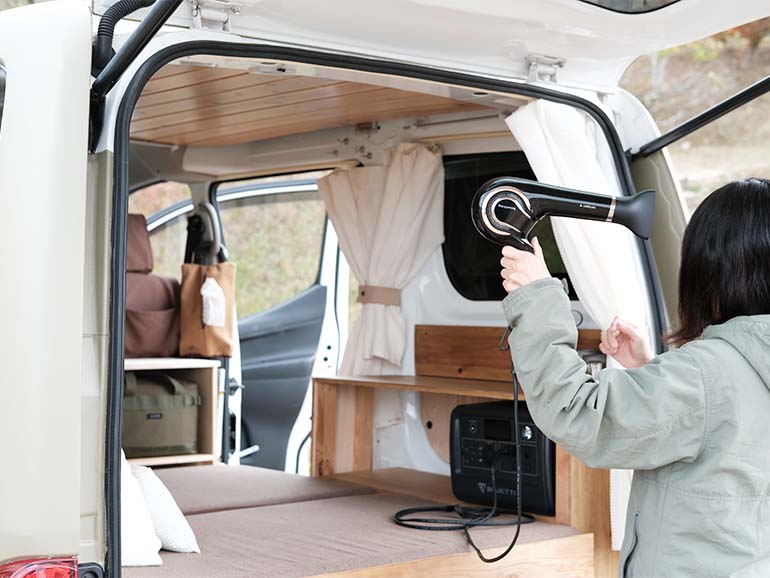 使って分かった】車中泊におすすめのドライヤーはコレ！「レプロ