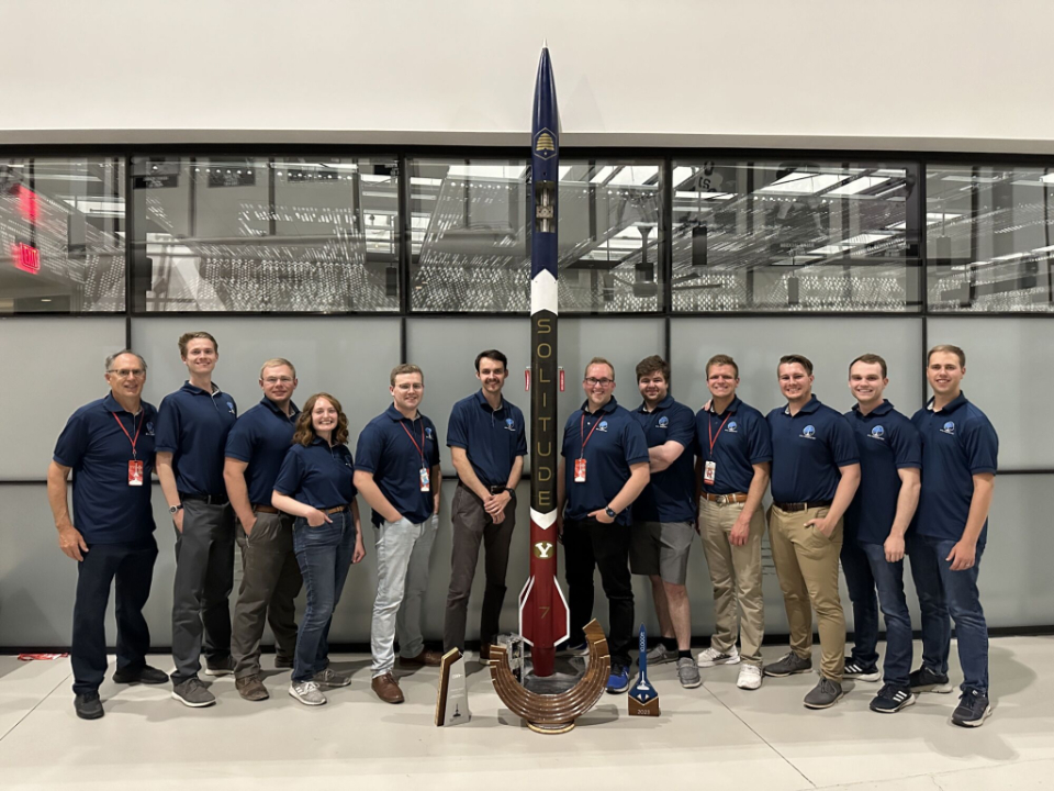 BYU Rocketry Club Wins the World's Largest Intercollegiate Rocket
