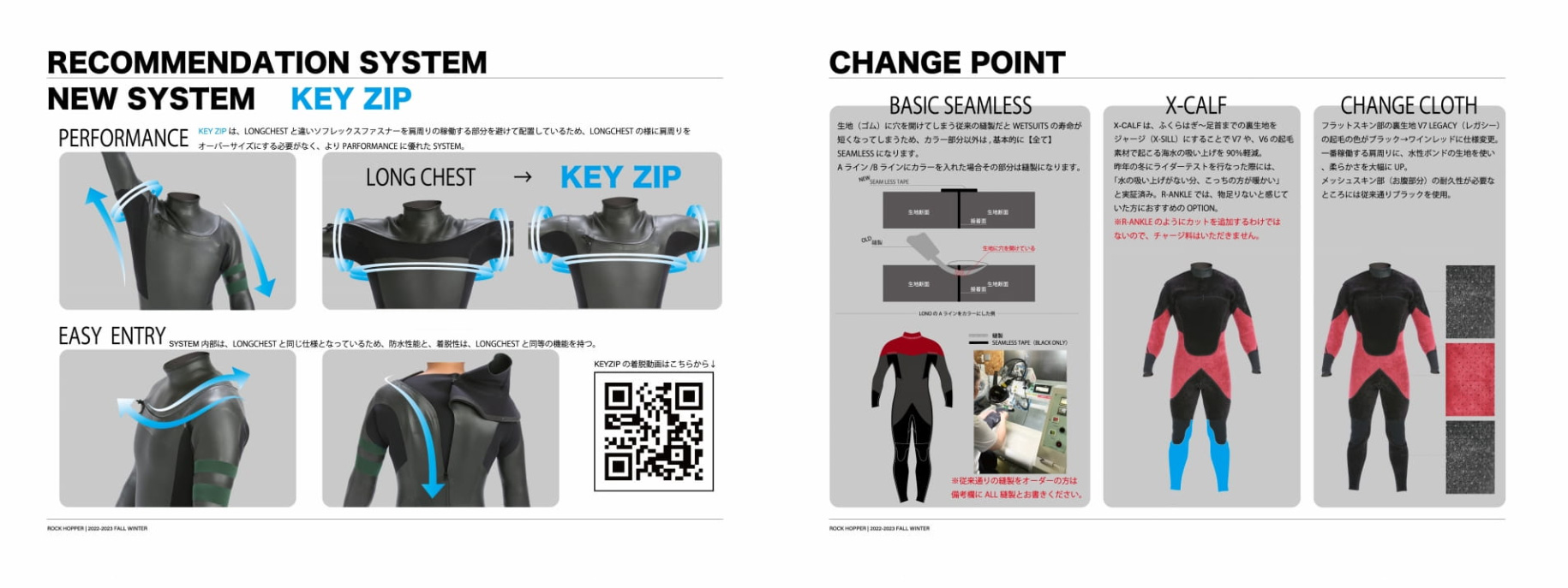 最新ウエットスーツ】秋冬 2022-2023 ROCKHOPPER／WAVE WARRIORS FALL