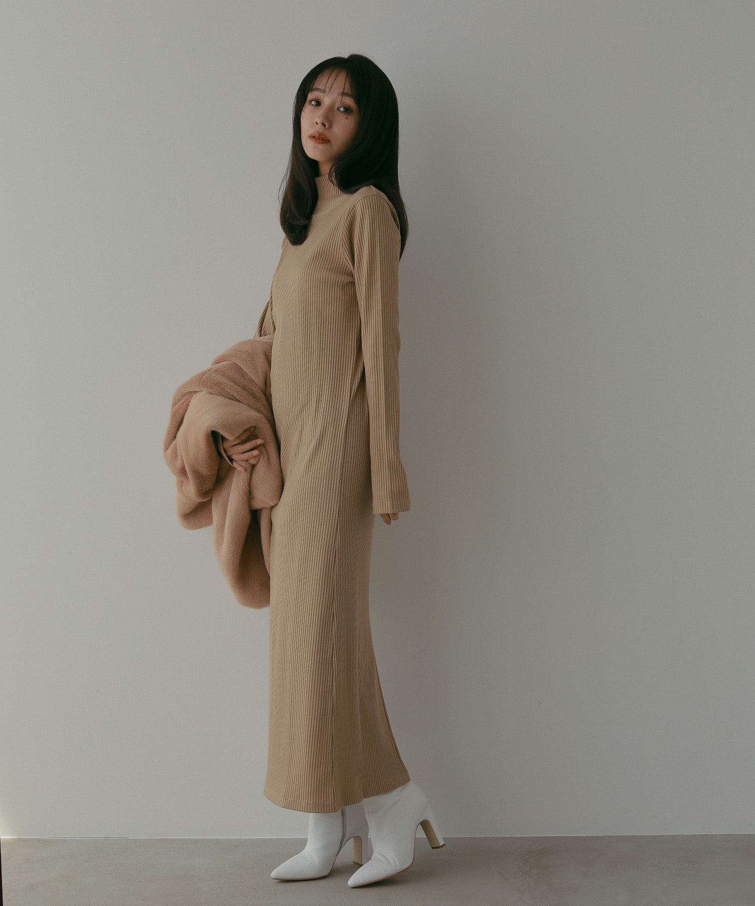 ハイネックリブワンピース – N WITH.