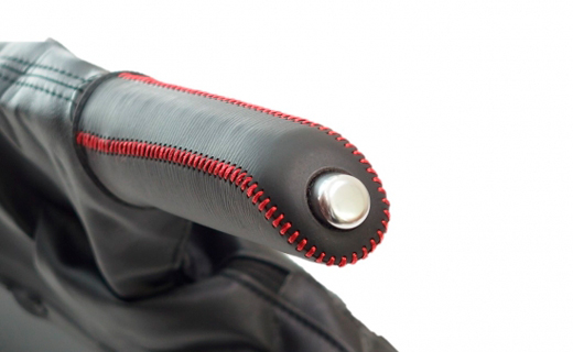 ニチごご/サイドブレーキ本革巻き変えキット