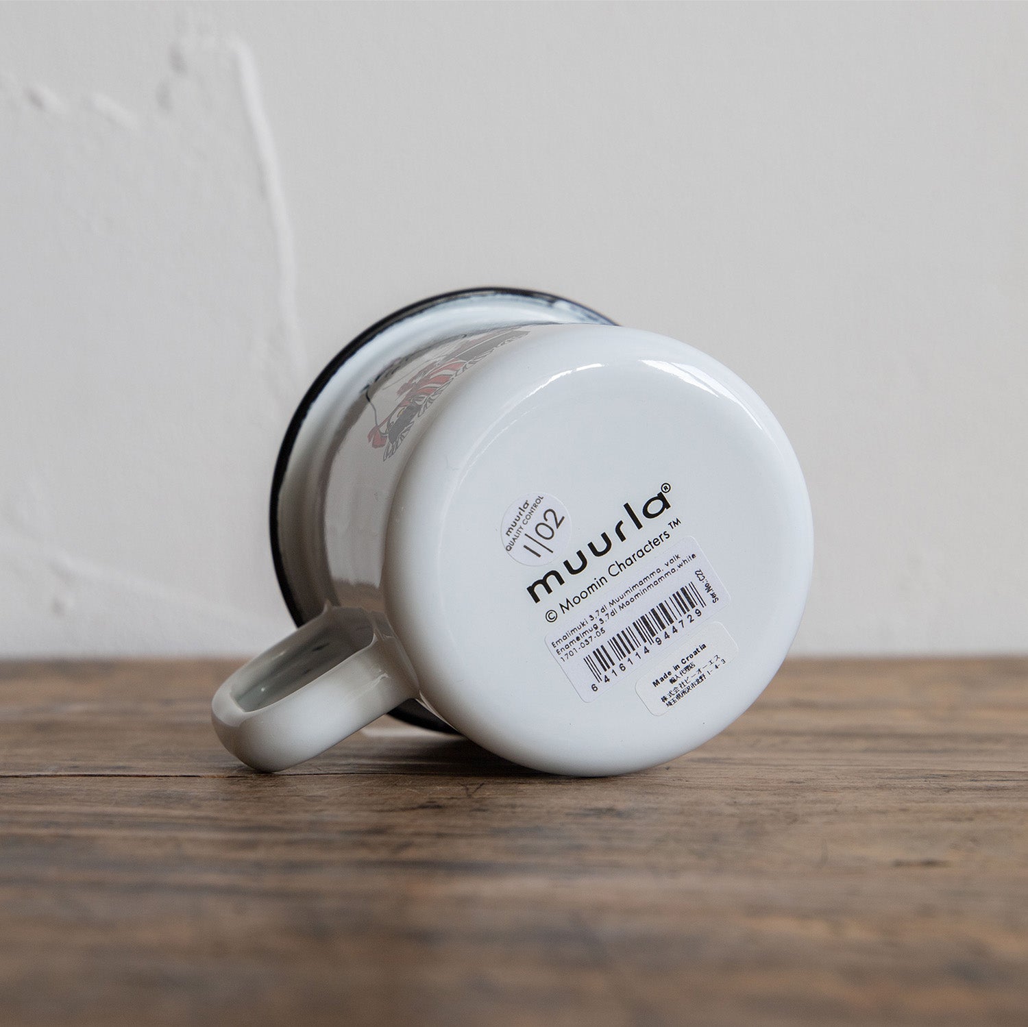 Muurla/ムールラ ムーミン ホーロー マグ ムーミンママ ホワイト