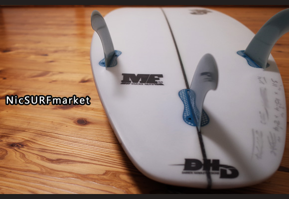 DHD 中古ショートボード 5`11 MF DUCKS NUTS 美品 (No.96291258