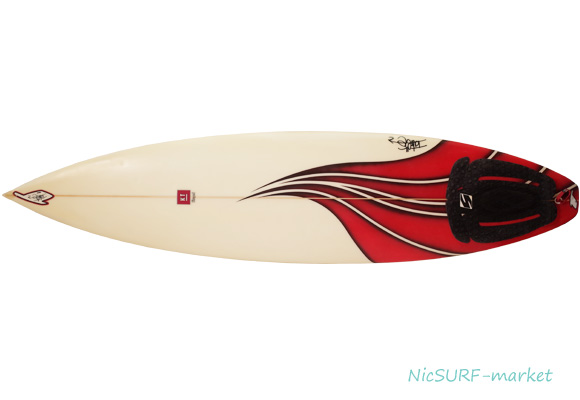 TAKE'S テイクス 中古ショートボード 6`10 KTシェイプ (No.96291317