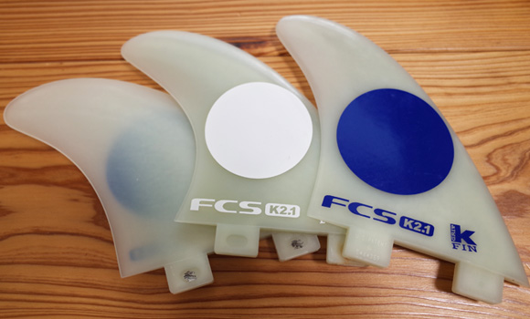 FCS K2.1 Glass Flex TRY 中古フィン ケリースレーターモデル (No