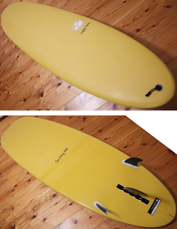 スリーウェザー HAPPY TURN 中古ファンボード 7`2 EPOXY 美品 (No