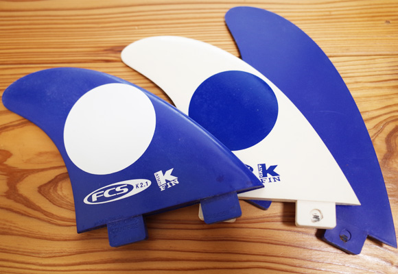 FCS K2.1 COMPOSITE TRY 中古フィン ケリースレーターモデル (No