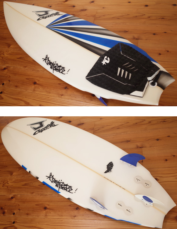 JUSTICE ジャスティス SNAPPER TRUST 中古ショートボード 5`10 (No