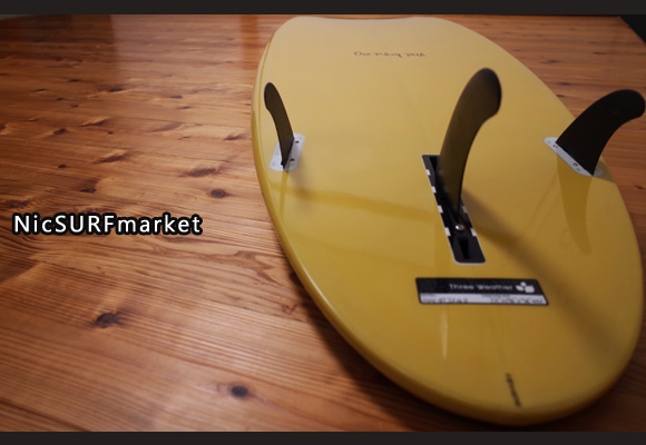 スリーウェザー HAPPY TURN 中古ファンボード 7`2 EPOXY 美品 (No