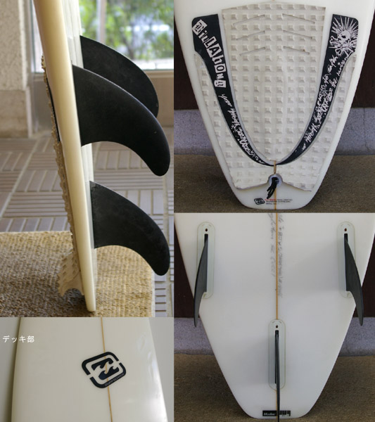 Billabong BJ-X JAPAN MODEL (DYLAN) 6`1 中古ショートボード (No