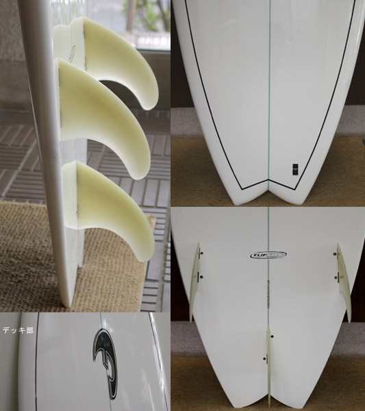FADE Speed Fish (TUFLITE) 中古ショートボード5`11 (No.9629223