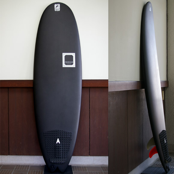 AVISO CANVAS Mini Noserider 中古ファンボード 5`12 (No.9629386