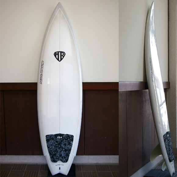 MR(マークリチャーズ) SUPER TWIN TUFLITE中古ショートボード 6`0