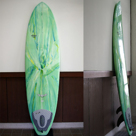 初心者向け CARDIFF Limited edition 中古ファンボード 6`8 (No