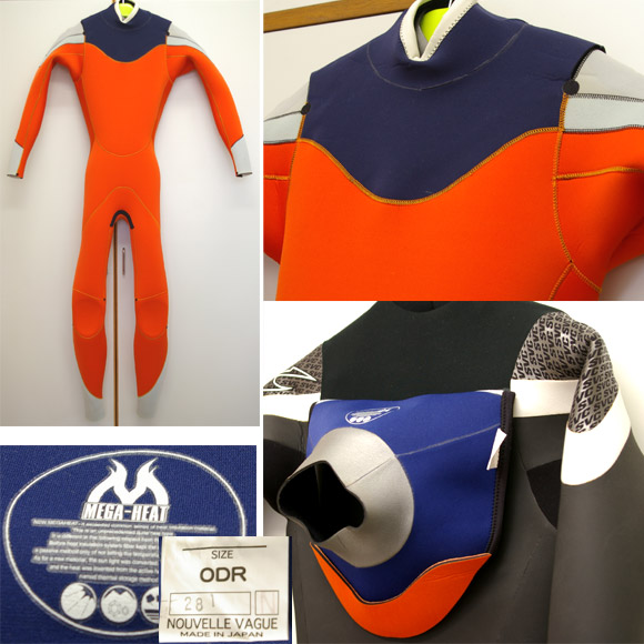 SAVER CROSS 5/3mm セミドライ 中古ウェットスーツ (No.9629492