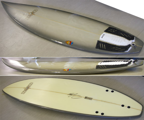 DHD / MICK FANNING JAPAN MODEL中古ショートボード 6`0 (No.9629504