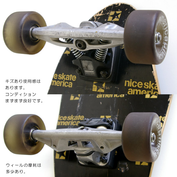 NICE SKATE AMERICA RIDE-2 36 中古スケートボード (No.9629533