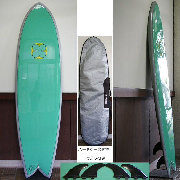 DONALD TAKAYAMA Humu Humu Fish EPOXY FLYER 中古フィッシュボード 6