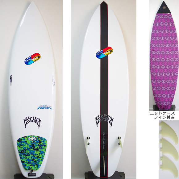 Placebo SUBSCORCHER 中古ショートボード 5`10 MAYHEM (No.9629772