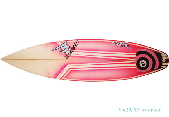 激安 ジャスティスサーフボード JUSTICE T2 BUMPモデル 中古ショート