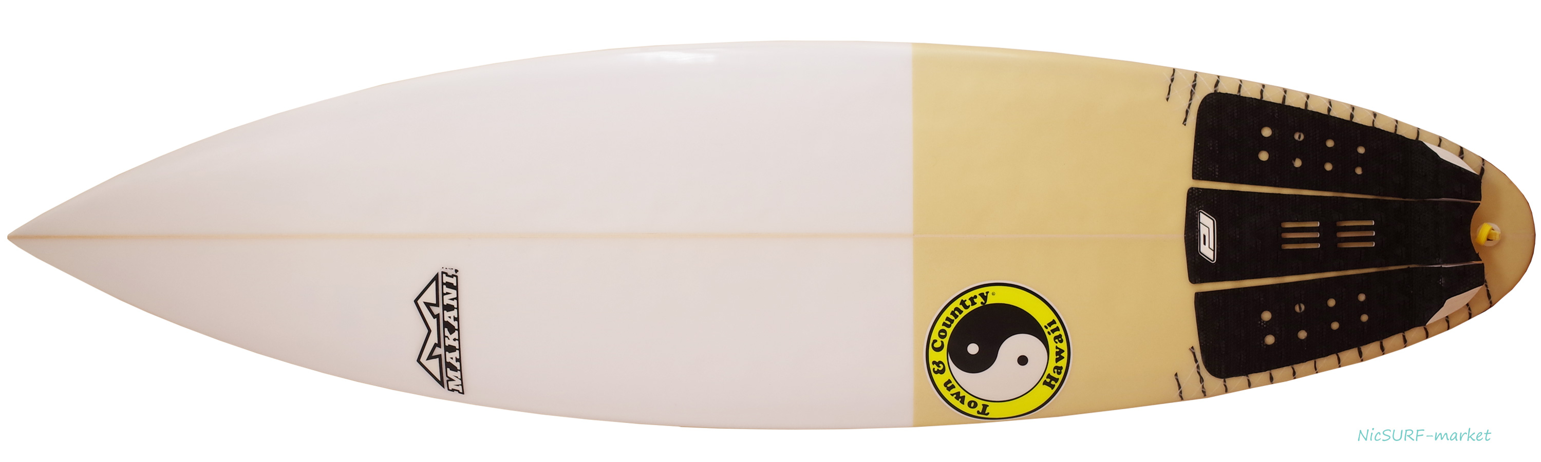 T&C タウンアンドカントリーサーフボード H・MOD 中古ショートボード 5