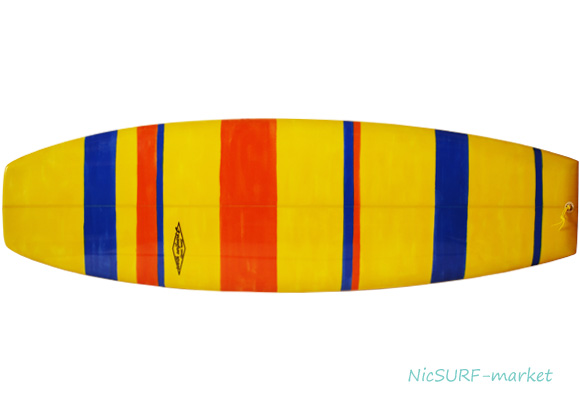 PEARTH ピースサーフボード 新感覚のクラッシックモデル FUNNY 5`8