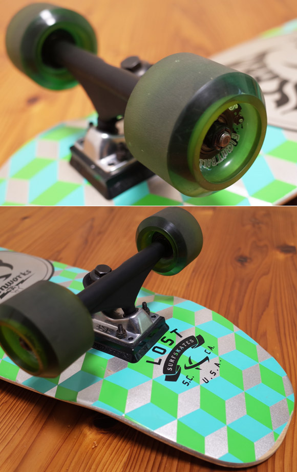 LOST SURFSKATES ロストサーフスケート QUBERT 32″ SS 610 中古