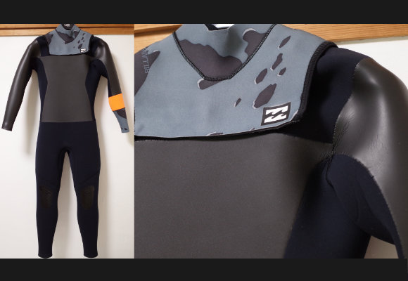 美品」BILLABONG ビラボンウェットスーツ 中古 5/3mm セミドライ