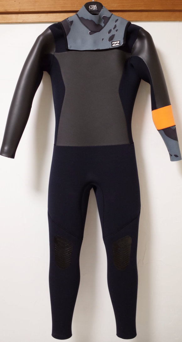 美品」BILLABONG ビラボンウェットスーツ 中古 5/3mm セミドライ