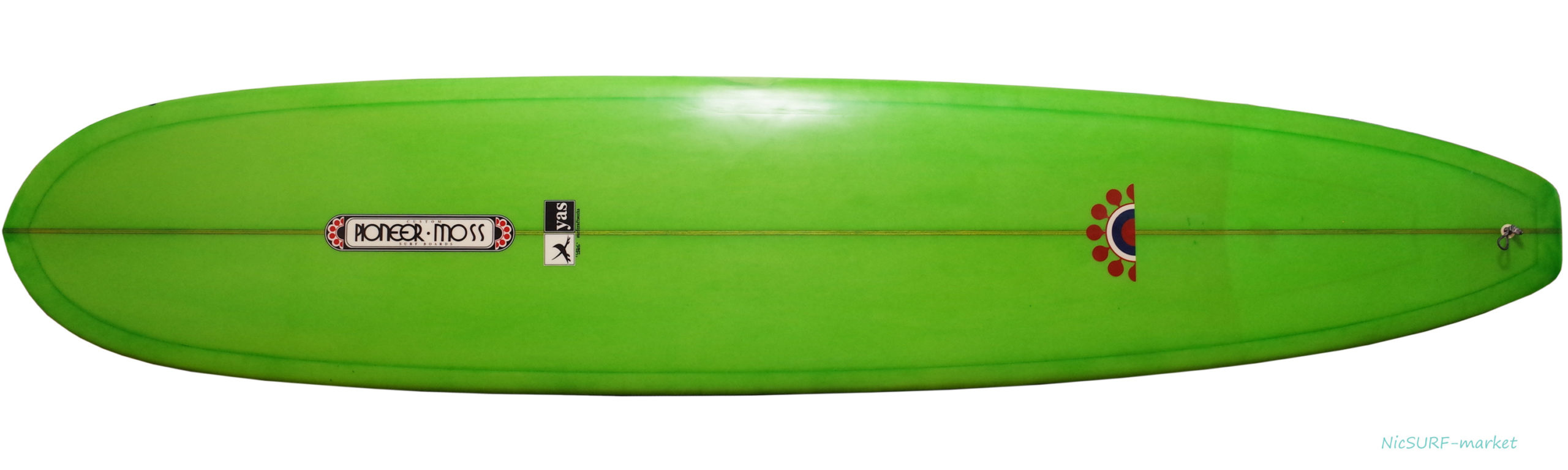 MOSS モスサーフボード 中古ロングボード 9`0 Yas「yasuhiro suzuki