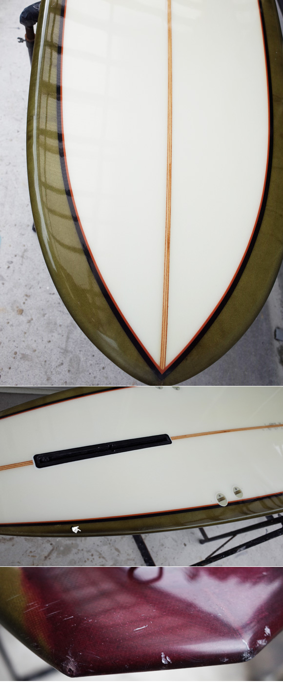 仕入れ情報」EDNA エドナサーフボード 9`1の中古ロングボード入荷しま