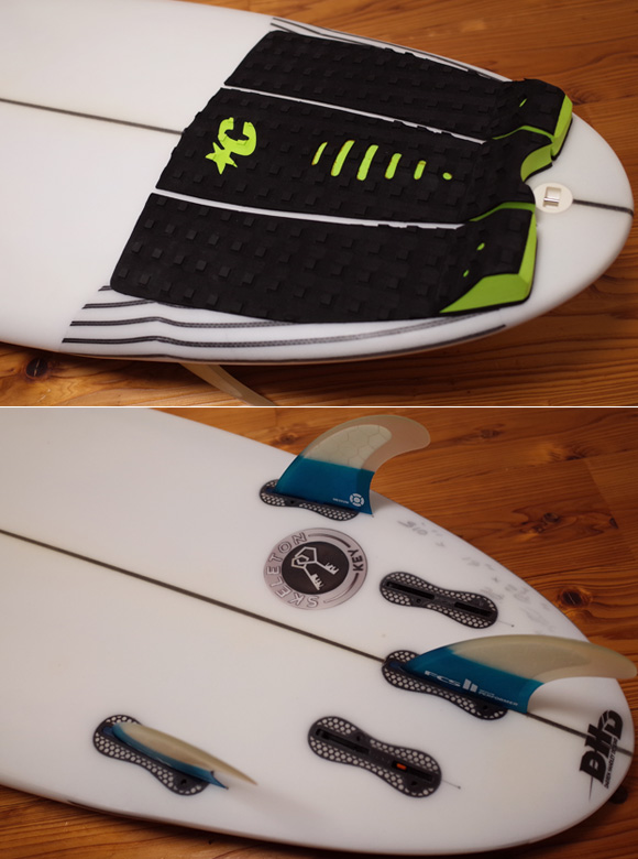 DHD サーフボード 中古ショートボード SKELETON KEY 2.0 スケルトン