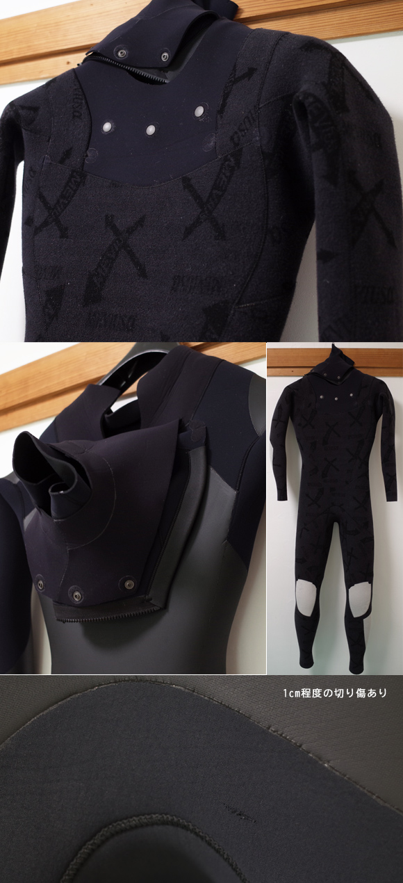 LANTY ランティーウエットスーツ 中古 5/3mm セミドライ メンズ (No