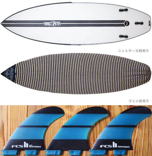 JS サーフボード XERO Hyfi 2.0 ゼロ ハイファイ EPS 中古ショート