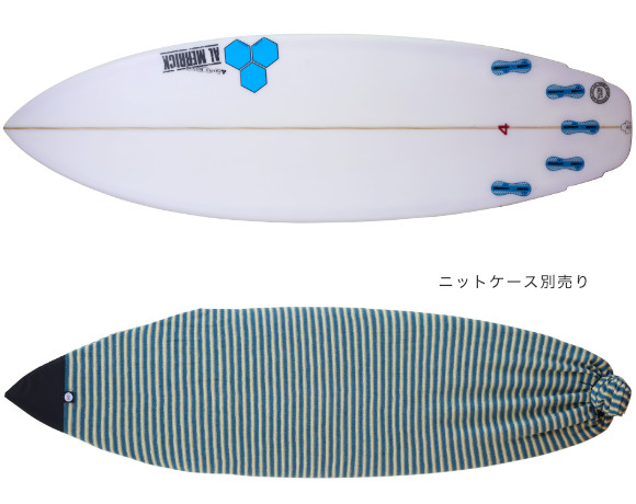 美品 ALMERRIC アルメリックサーフボード THE #4 フォー 中古ショート