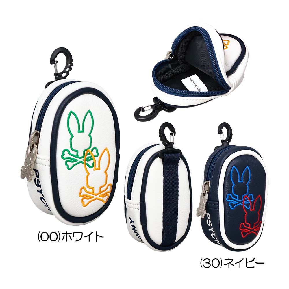 サイコバニー PsychoBunny ボールポーチ LOGOART PBMG6AE1 2026